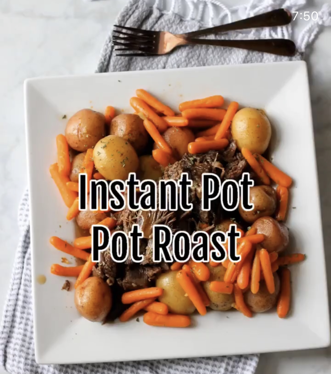 Instant Pot Pot Roast