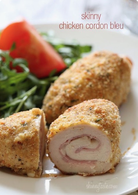Baked Chicken Cordon Bleu