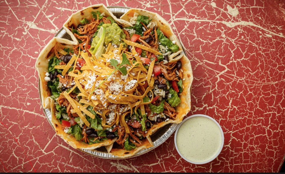 Costa Vida Pork Salad Sweet Pork