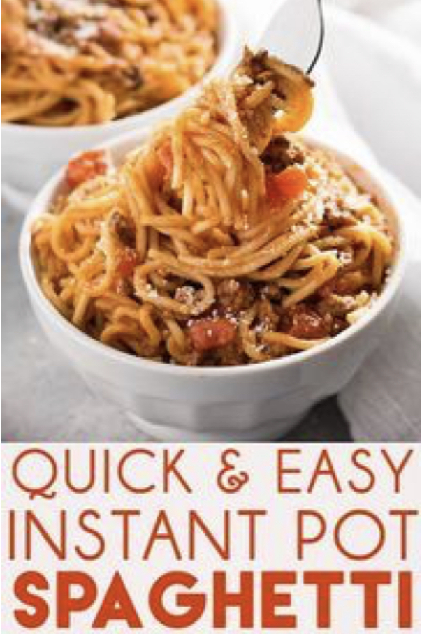 Instant Pot Spaghetti
