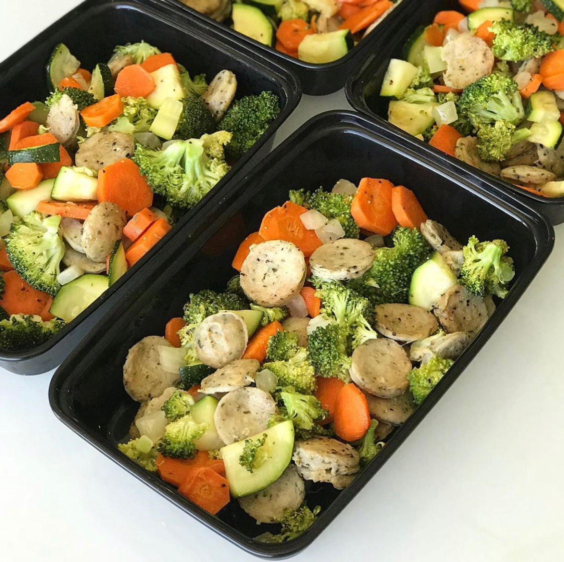 Sausage and Roasted Veggies