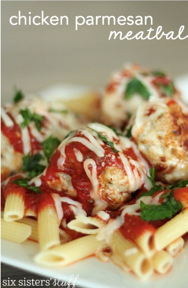 Chicken Parmesan Meatballs