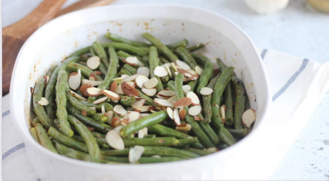 Honey Mustard Garlic Green Beans